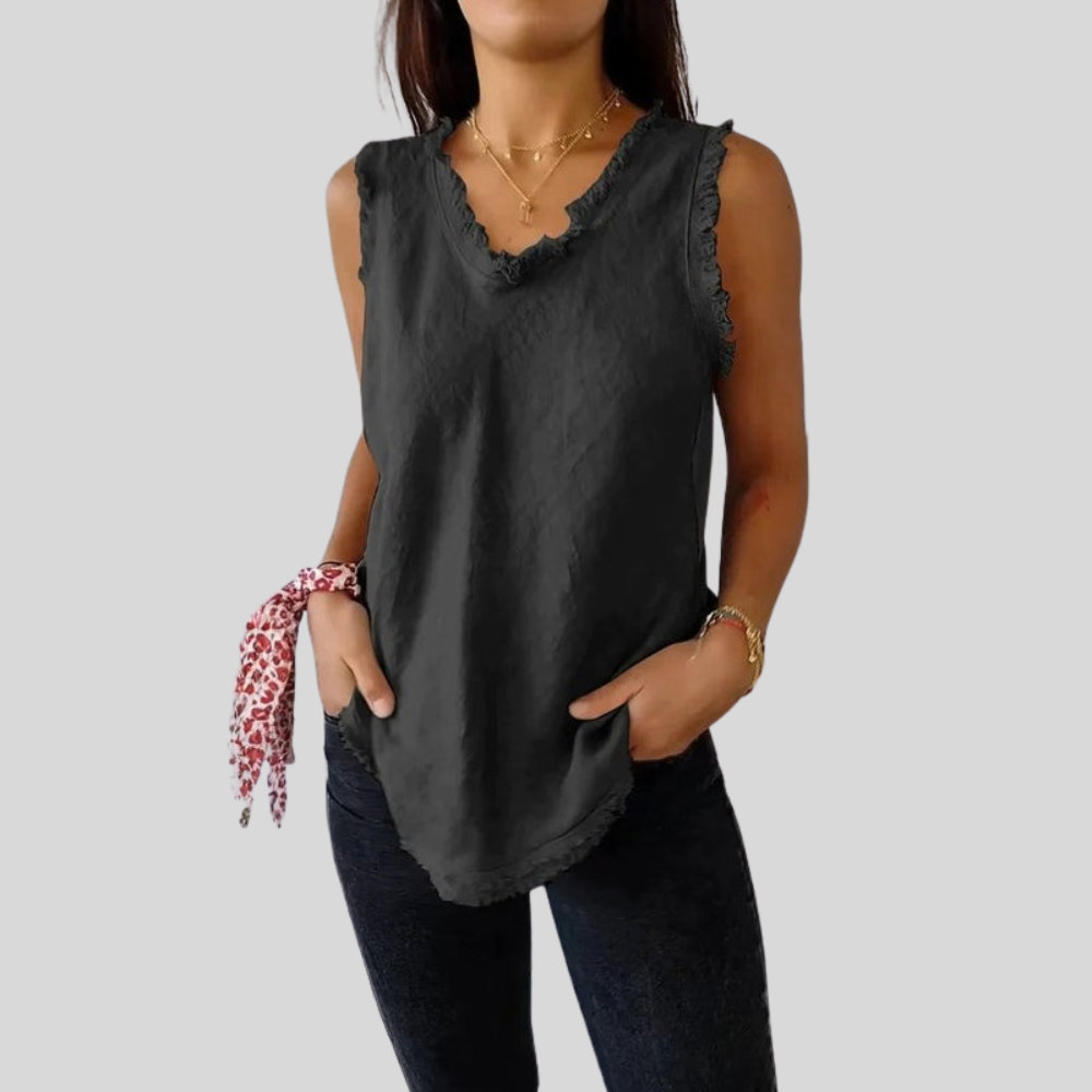 Timeless V Neck Everyday Top