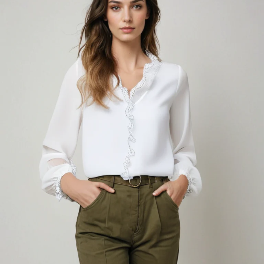 Chic Blouse Long Sleeve