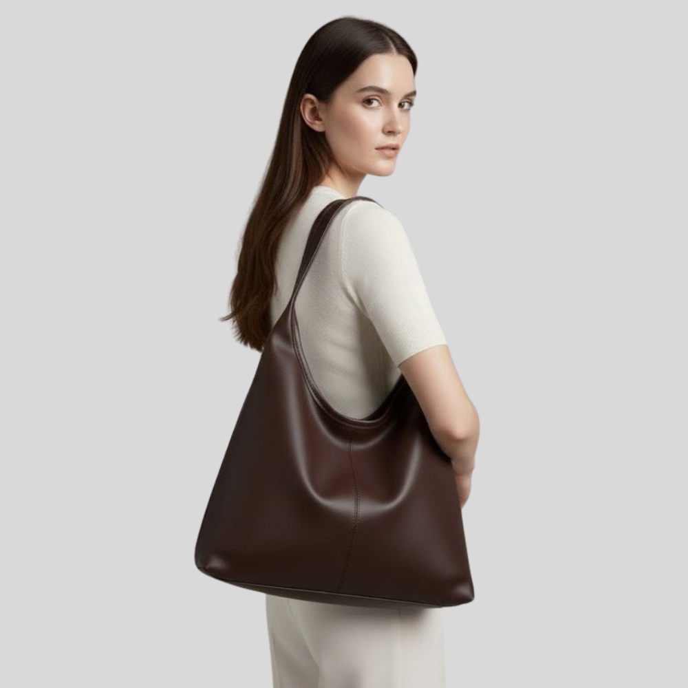 Spacious Zip Closure Tote Bag