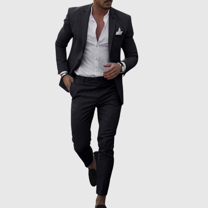 Slim Fit Two Piece Summer Suit