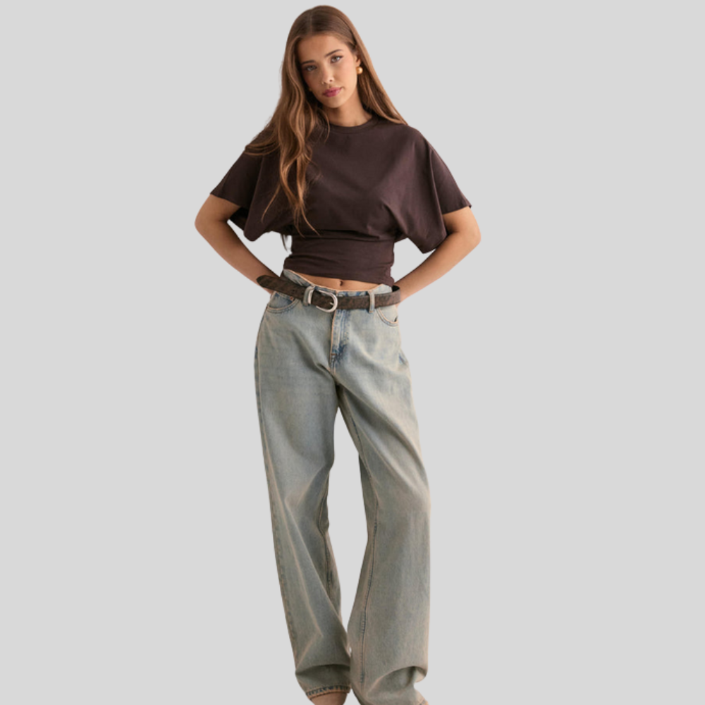 Relaxed Wide Sleeve Top
