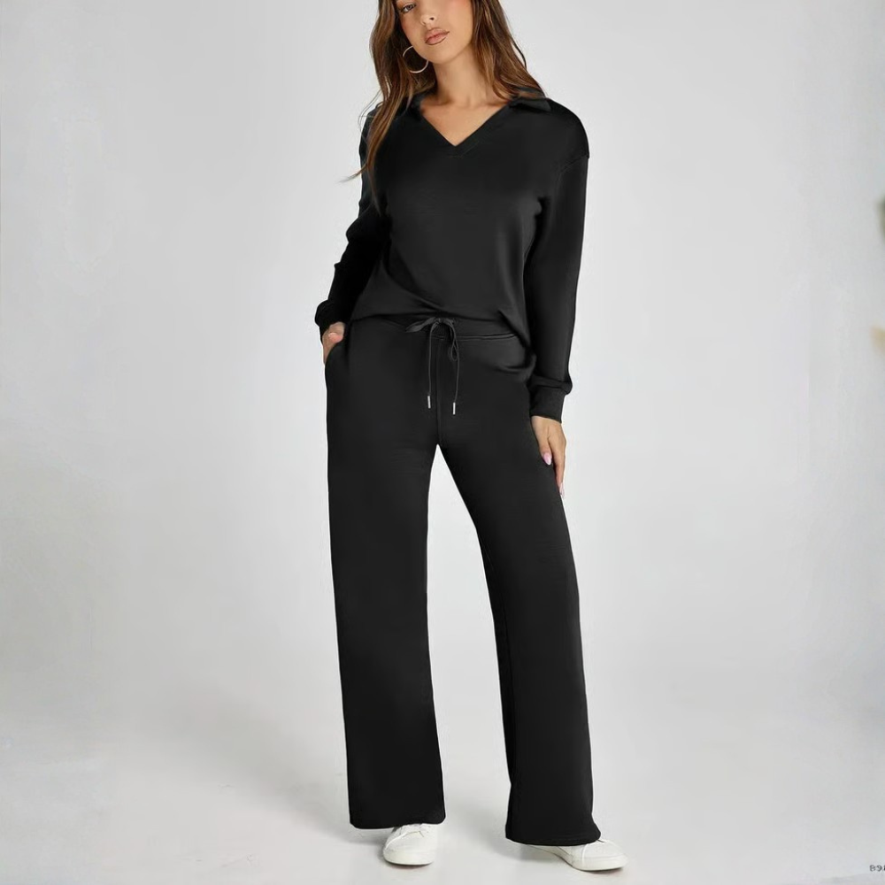 Cozy Lounge Set V Neck