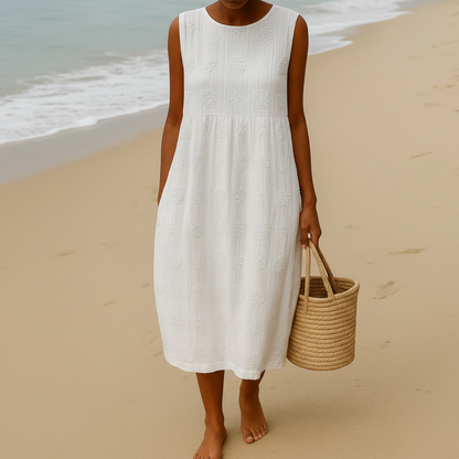 Airy Linen Maxi Dress