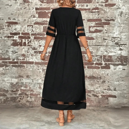 Graceful Empire Midi Dress