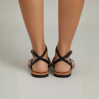 Effortless Open Toe Sandals
