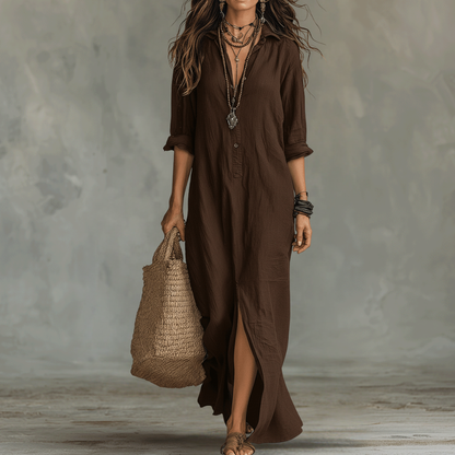 Flowing Bohemian Maxi Dress