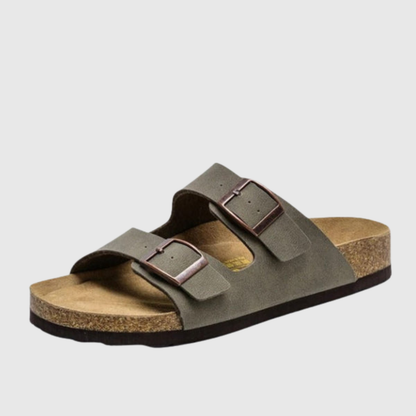 Adjustable Buckle Comfort Footbed Sandals