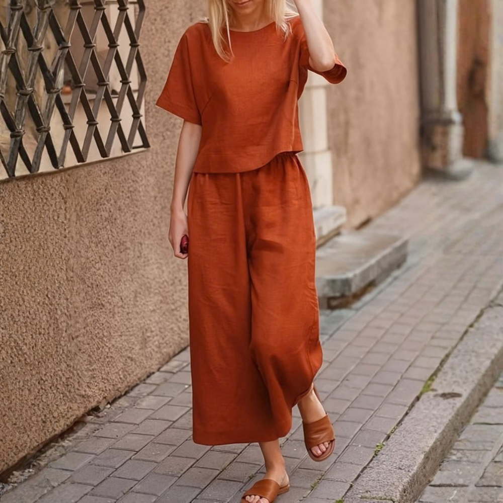 Airy Breathable Two Piece Outfit