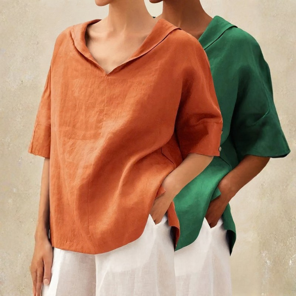 Relaxed Linen Two Piece Set