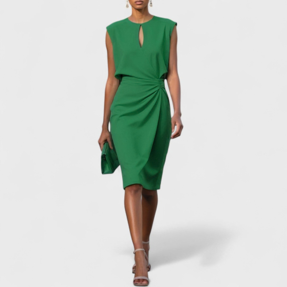 Polished Midi Dress