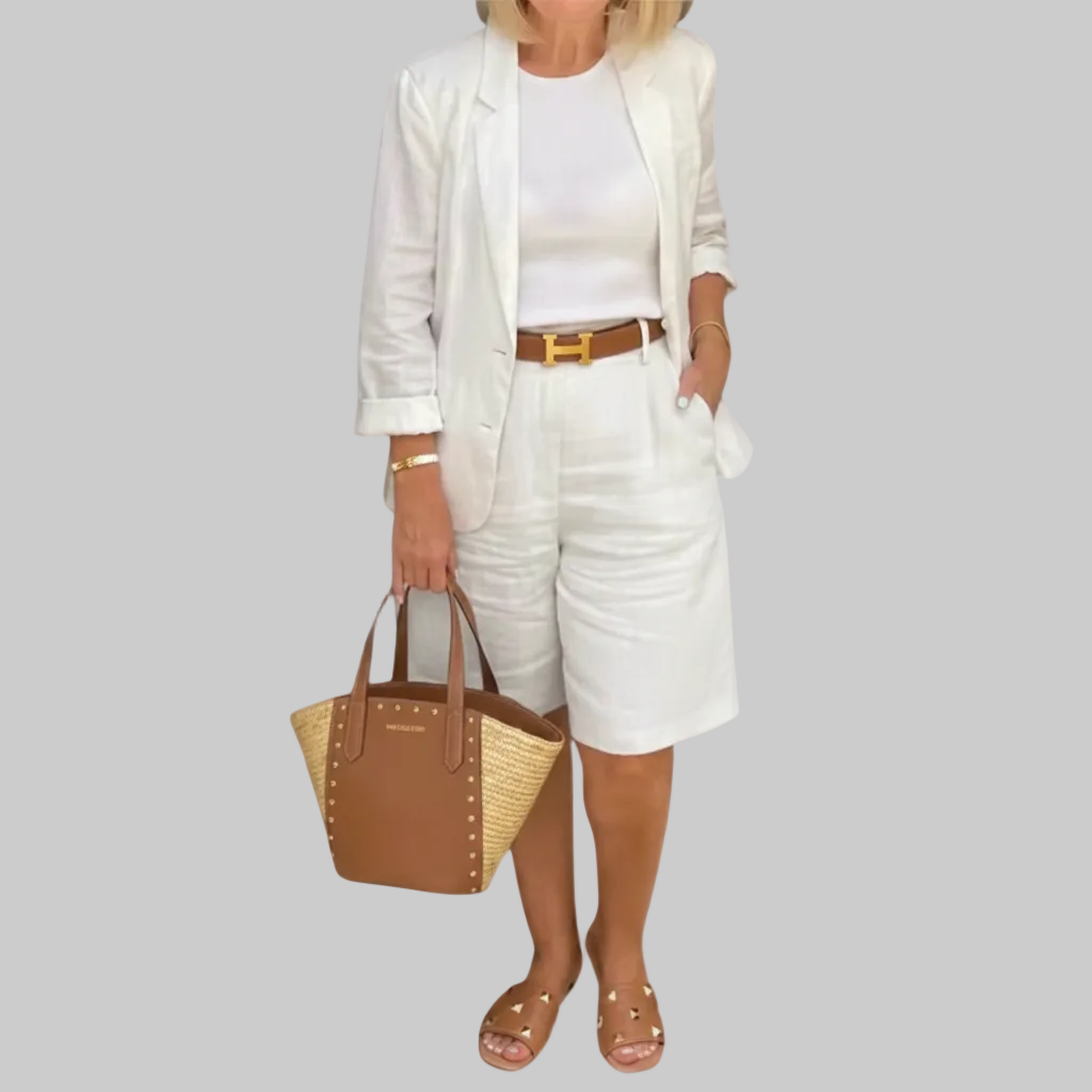 Sunny Cardigan Shorts Set