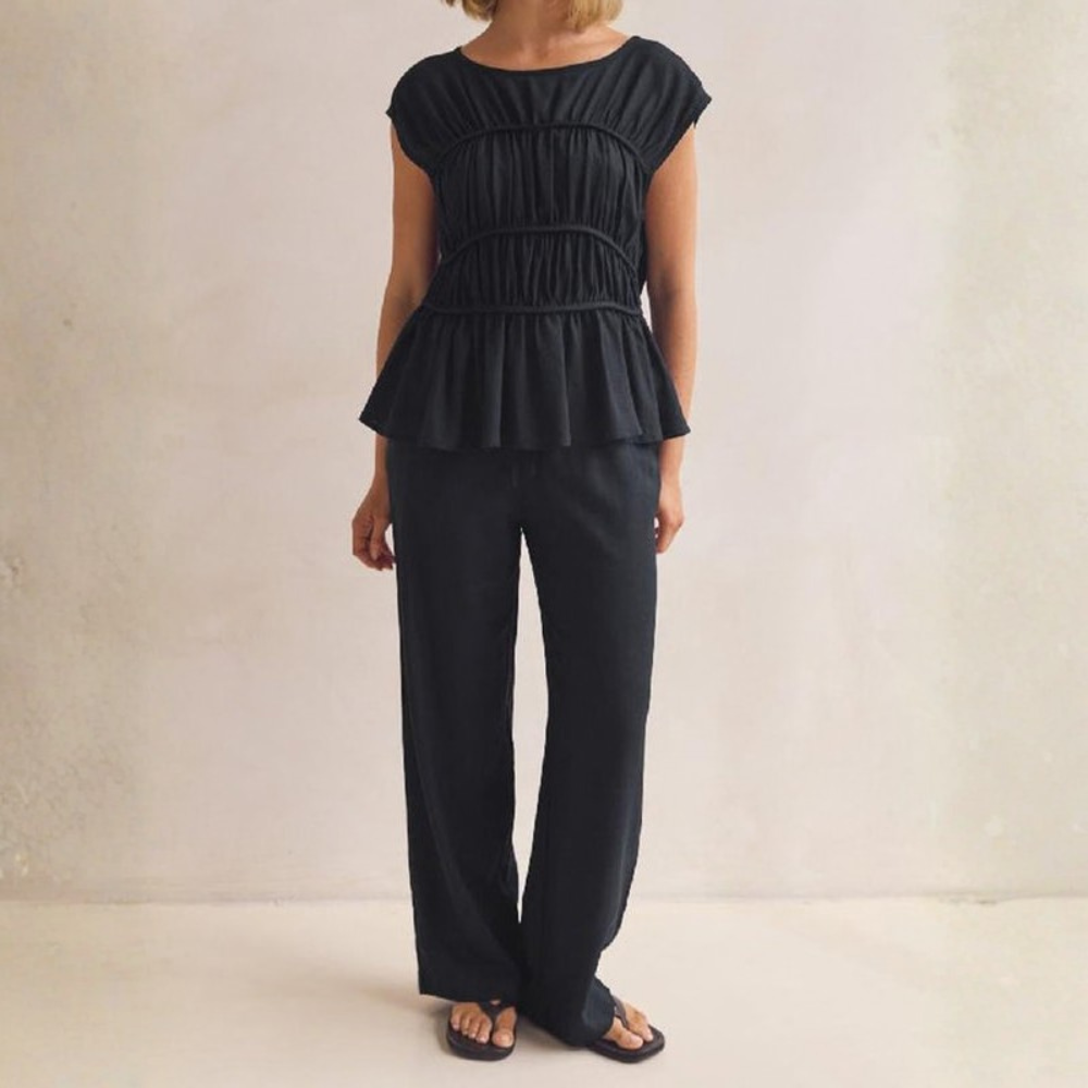 Effortless Smocked Two Piece Outfit