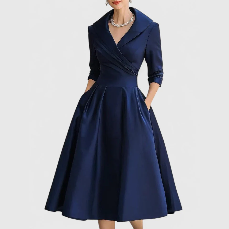 Lustrous Midi Dress