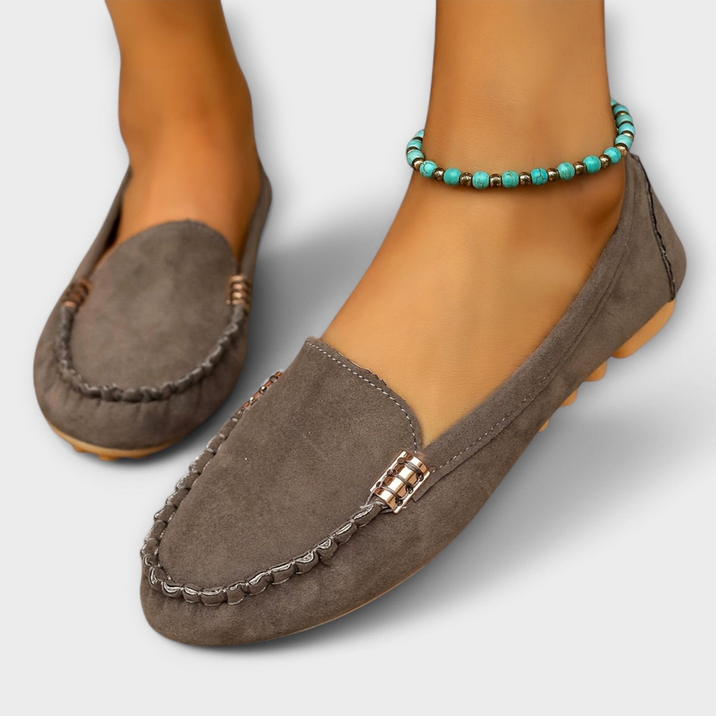 Classic Leather Moccasin Loafers