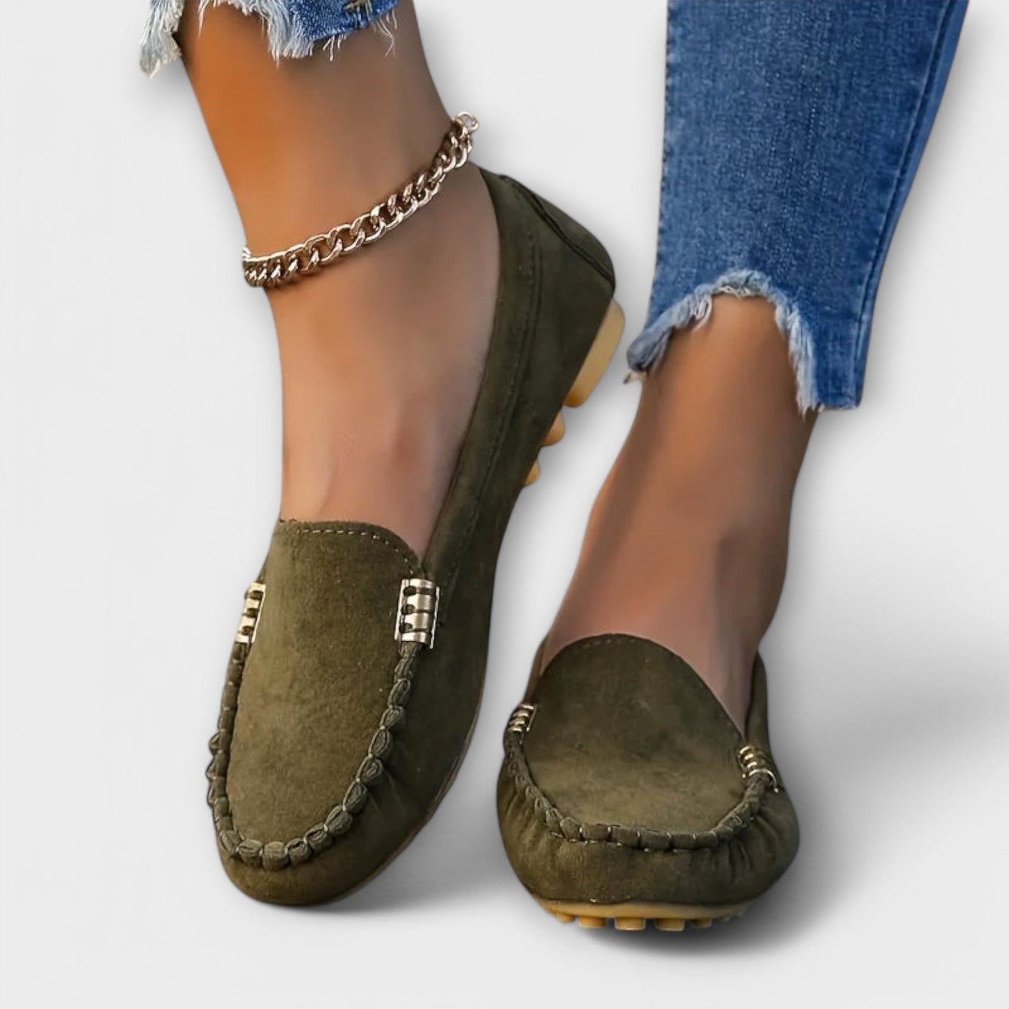 Classic Leather Moccasin Loafers
