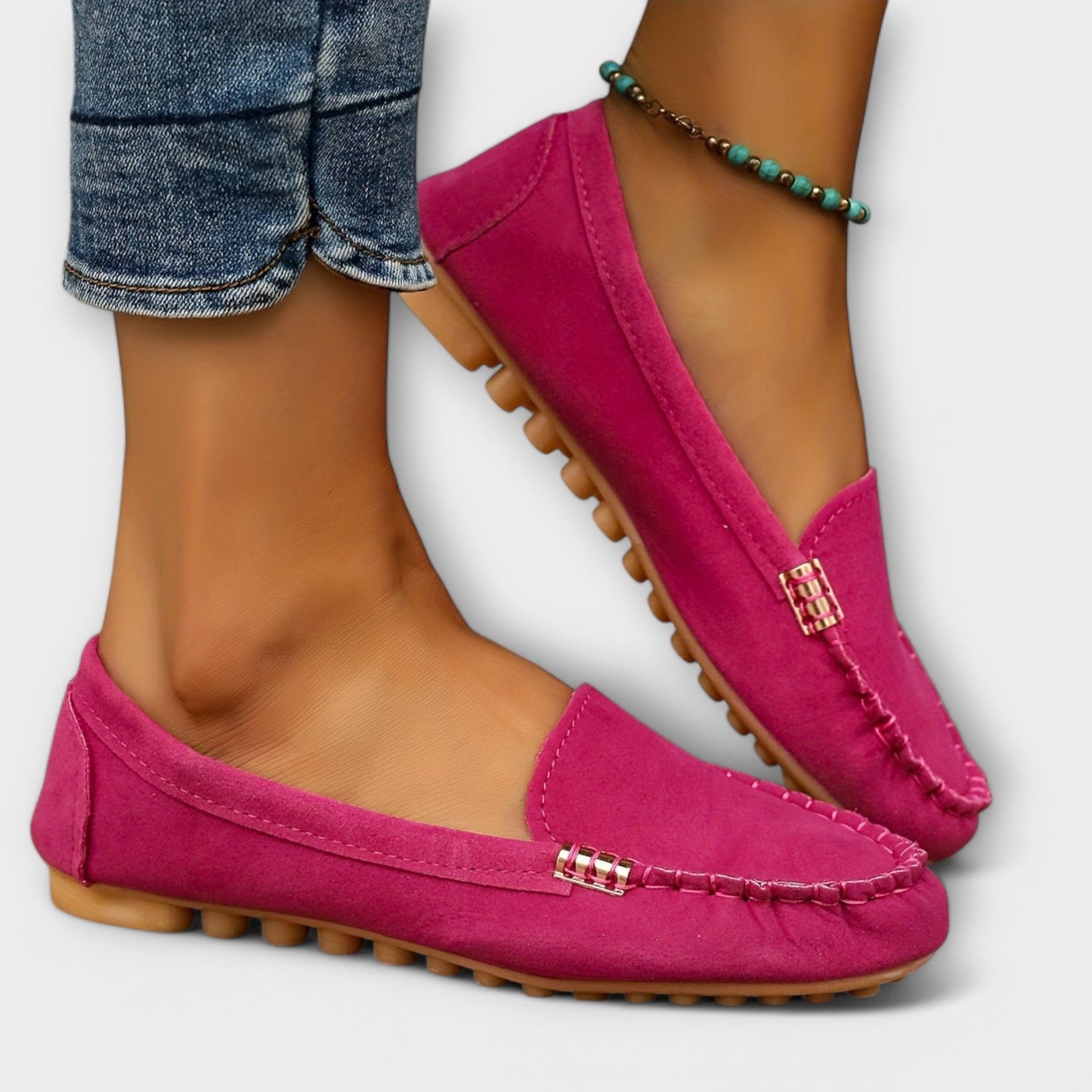 Classic Leather Moccasin Loafers