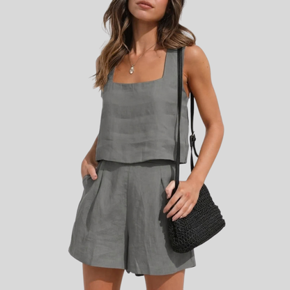 Breezy Cotton Two Piece Set