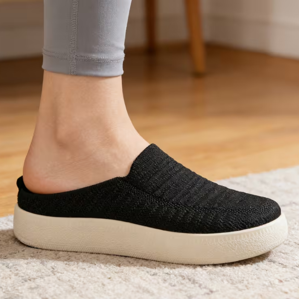 Thick Sole Slip On Sneakers