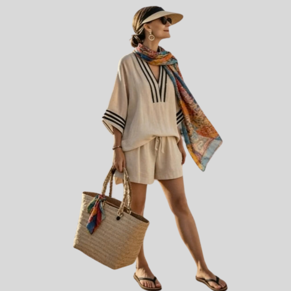 Coastal Cotton Two Piece Set
