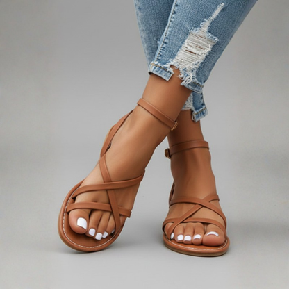 Effortless Open Toe Sandals