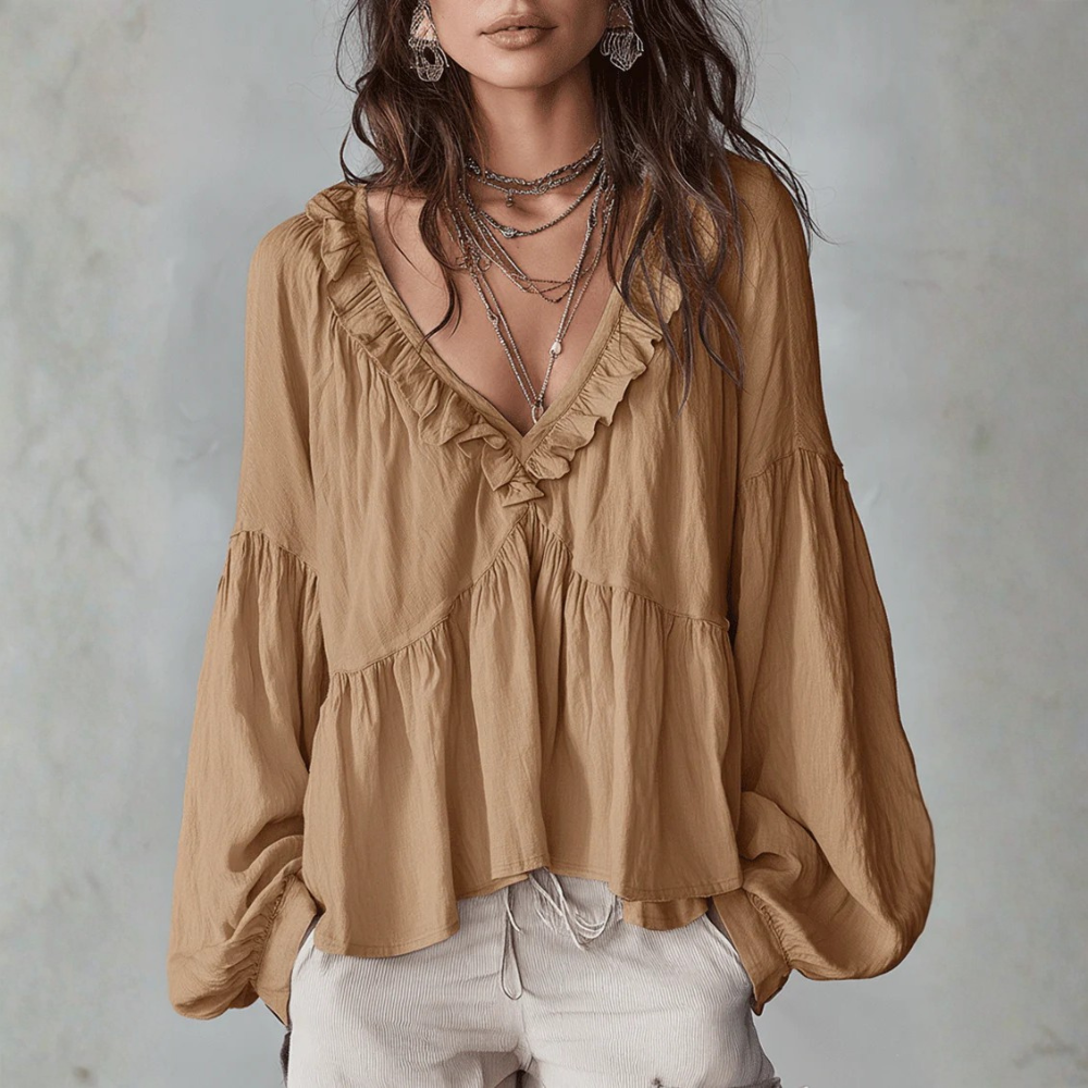 Romantic Vintage Bohemian Blouse