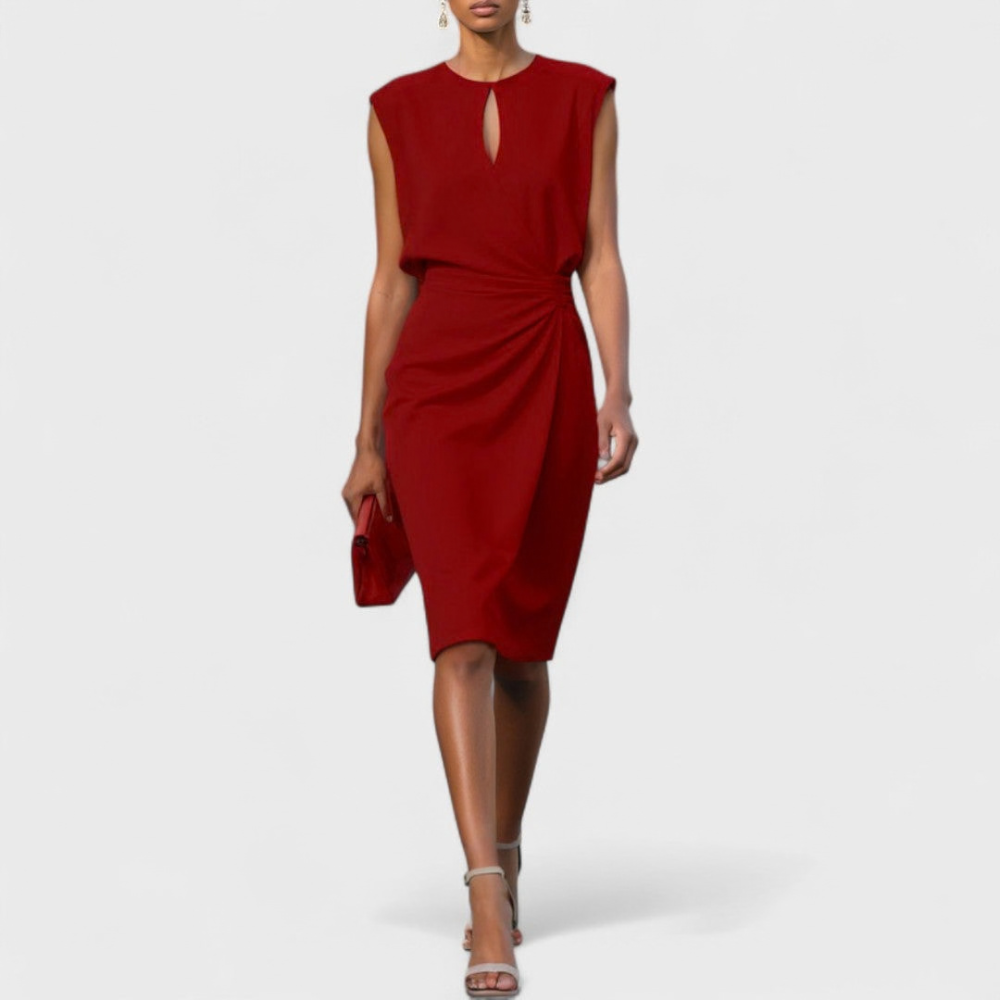 Polished Midi Dress