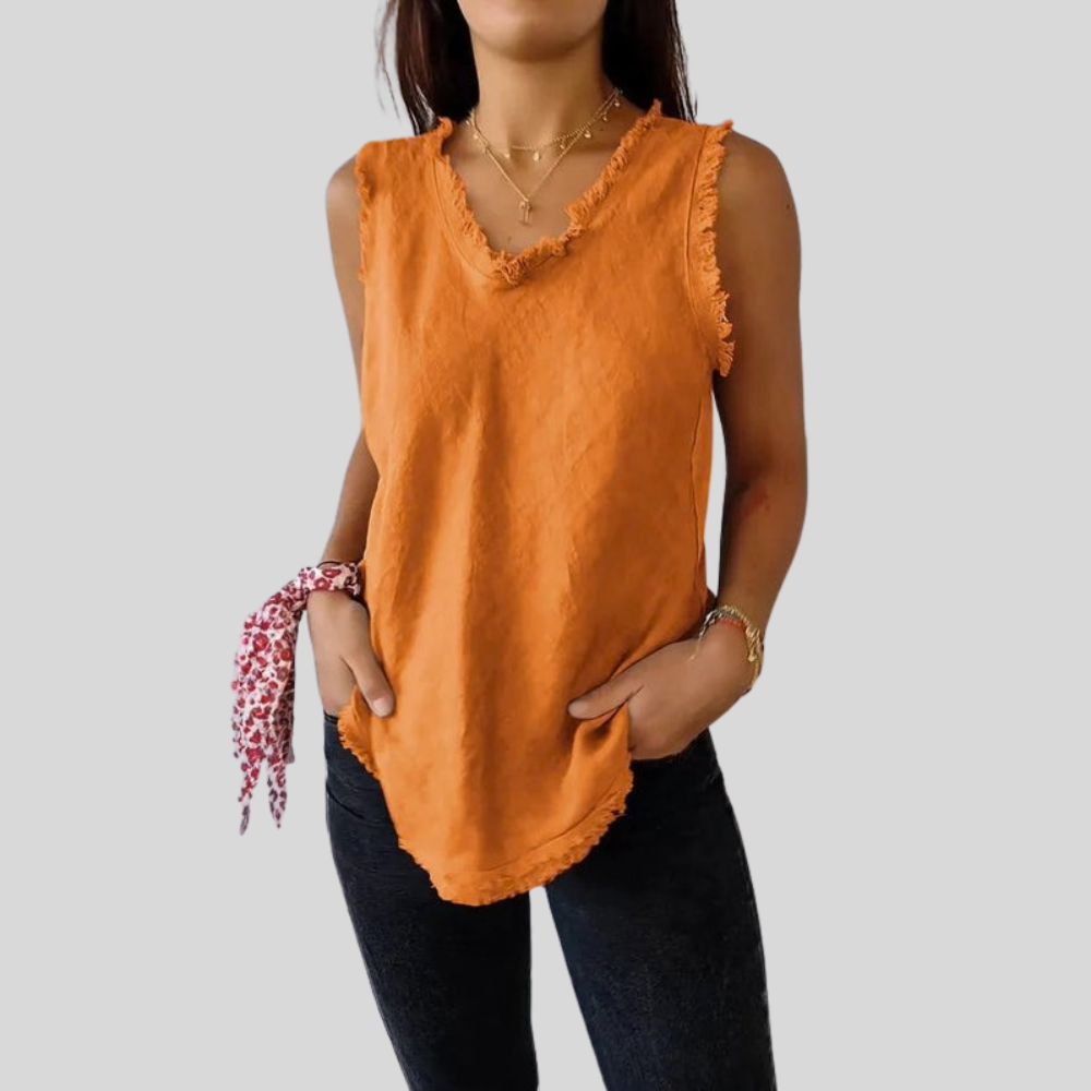 Timeless V Neck Everyday Top
