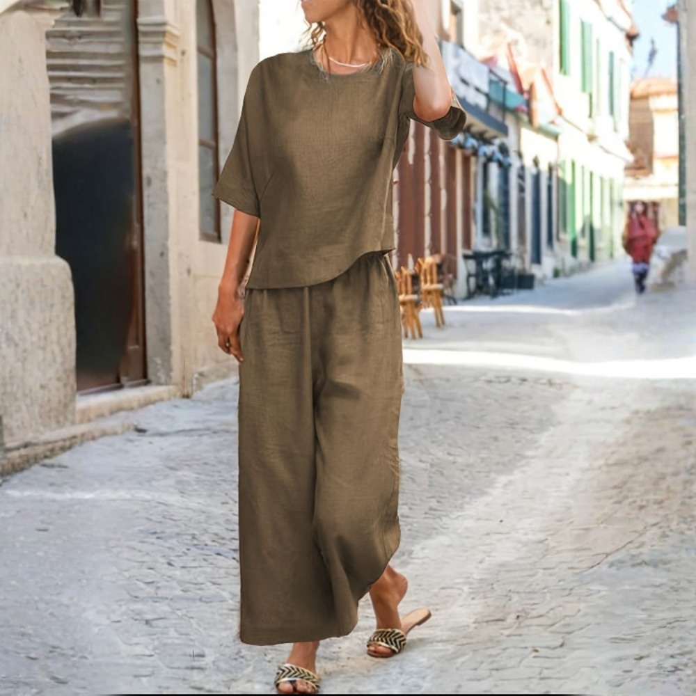 Airy Breathable Two Piece Outfit