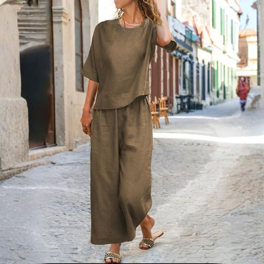 Airy Breathable Two Piece Outfit