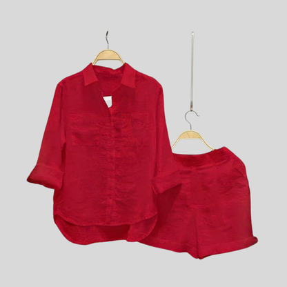 Sunny Linen Two Piece Set