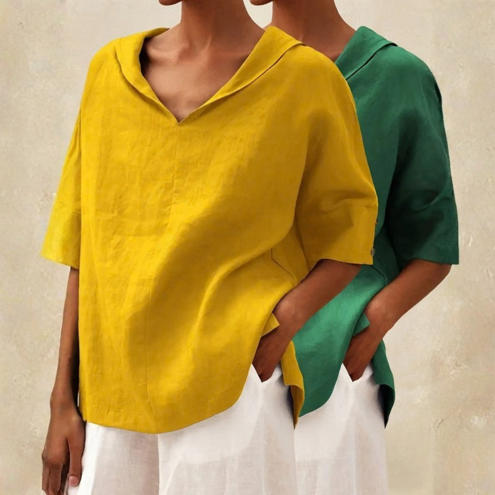 Relaxed Linen Two Piece Set