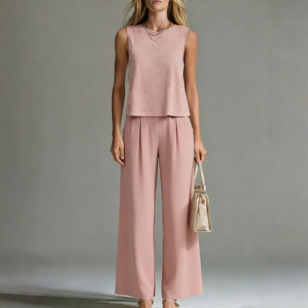 Sunny Linen Two Piece Set