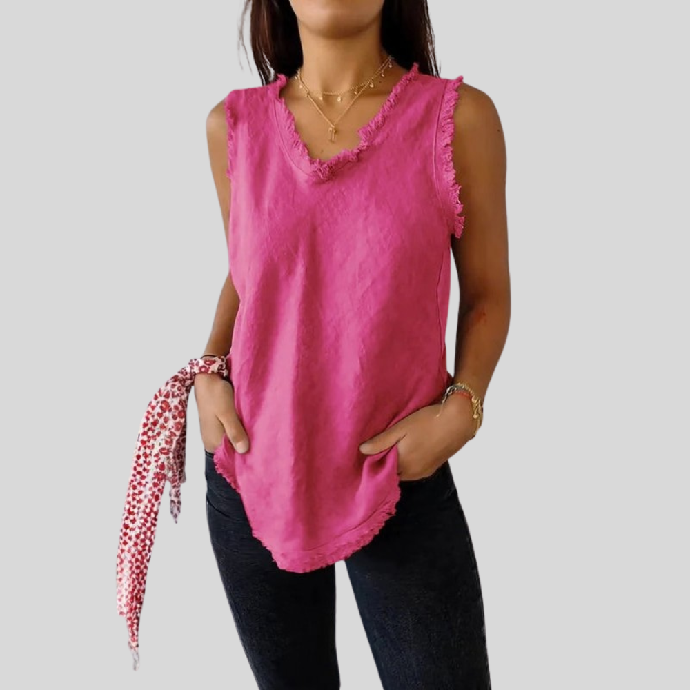 Timeless V Neck Everyday Top