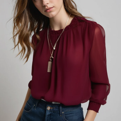 Chic Blouse Long Sleeve