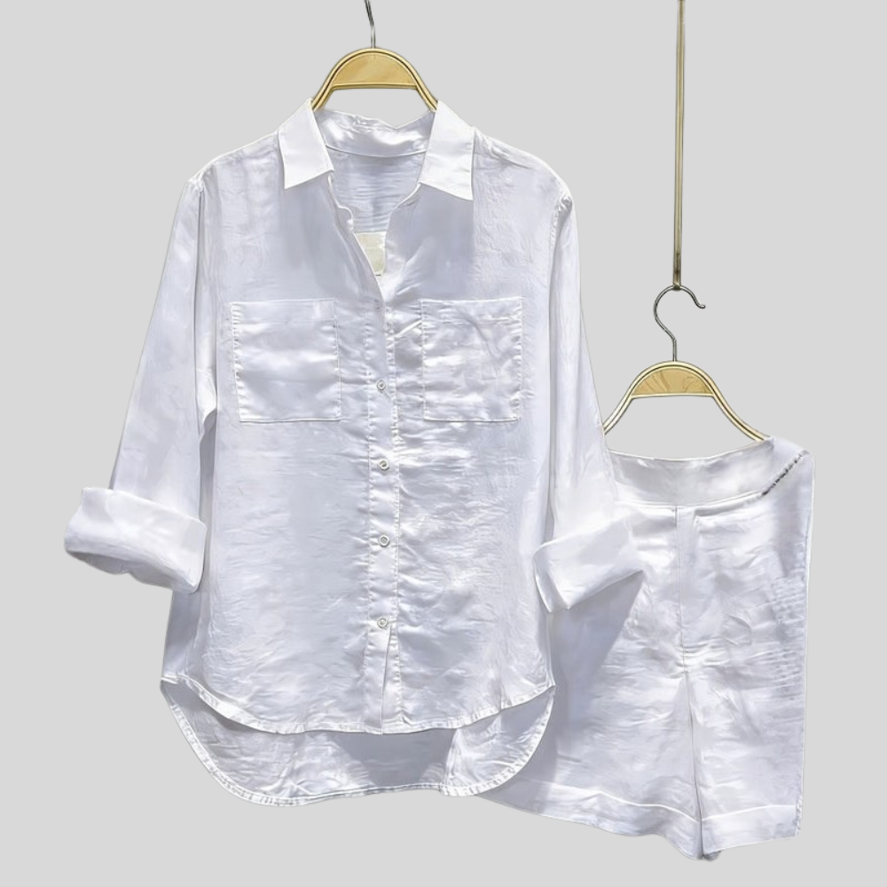 Sunny Linen Two Piece Set