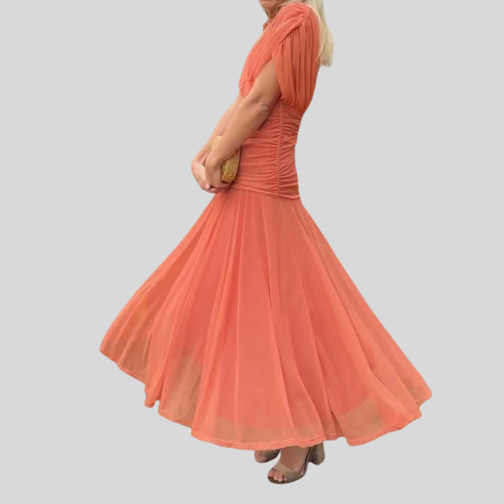 Flowy Midi Dress Wrap