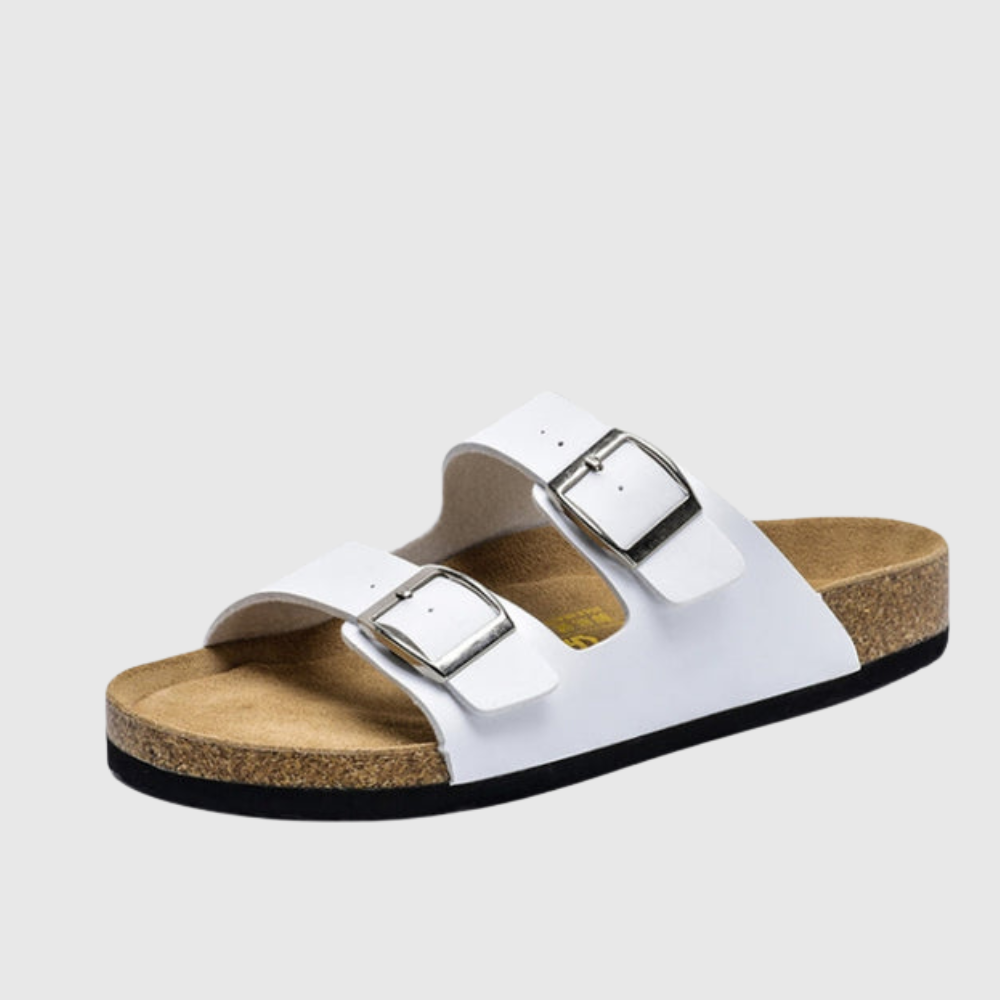 Adjustable Buckle Comfort Footbed Sandals
