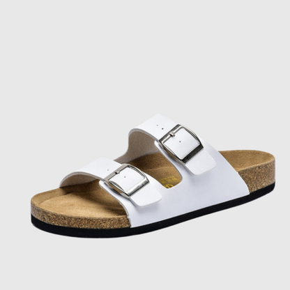 Adjustable Buckle Comfort Footbed Sandals