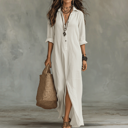 Flowing Bohemian Maxi Dress