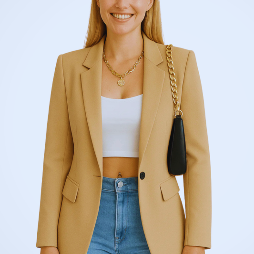 Chic Blazer Single Button
