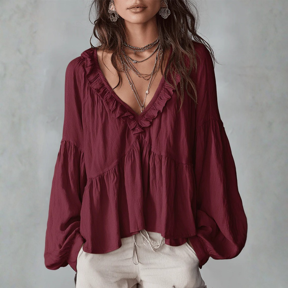 Romantic Vintage Bohemian Blouse