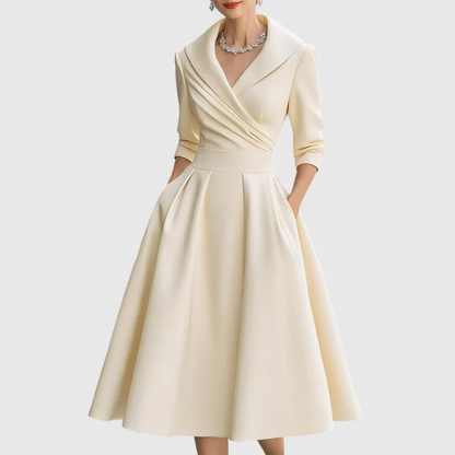 Lustrous Midi Dress