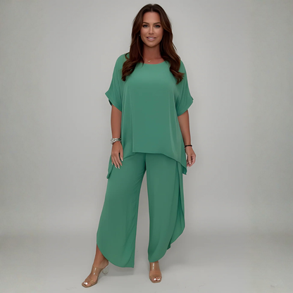 Flowing Tunic and Pants Set