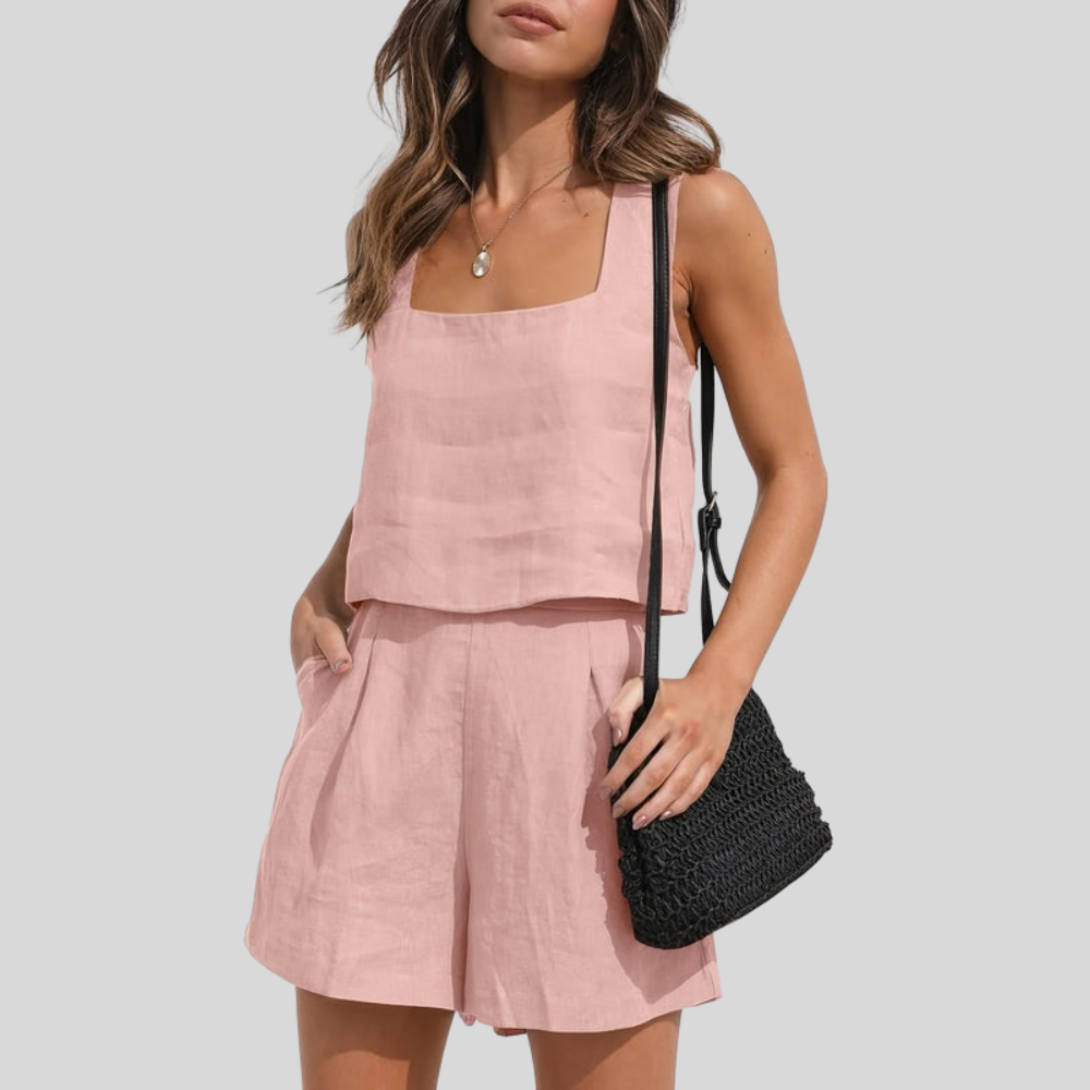 Breezy Cotton Two Piece Set