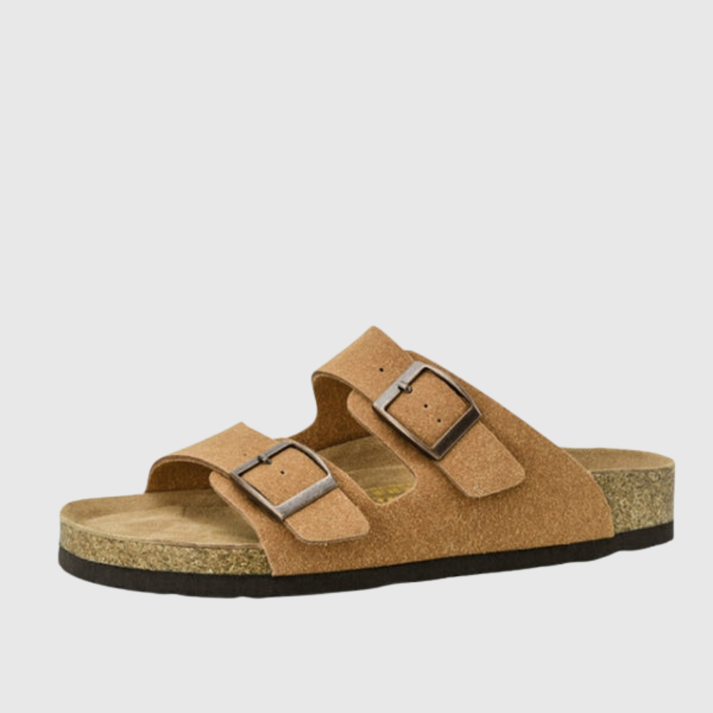 Adjustable Buckle Comfort Footbed Sandals