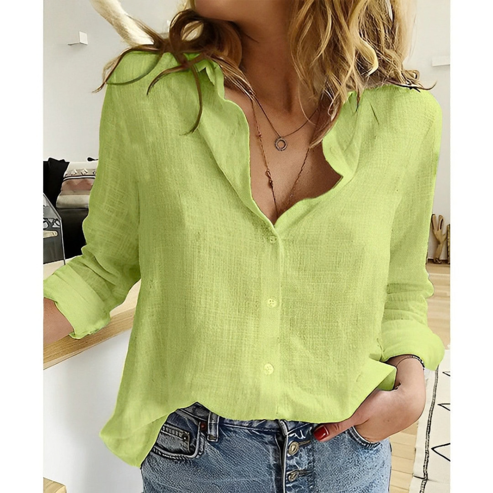 Effortless Button Down Blouse