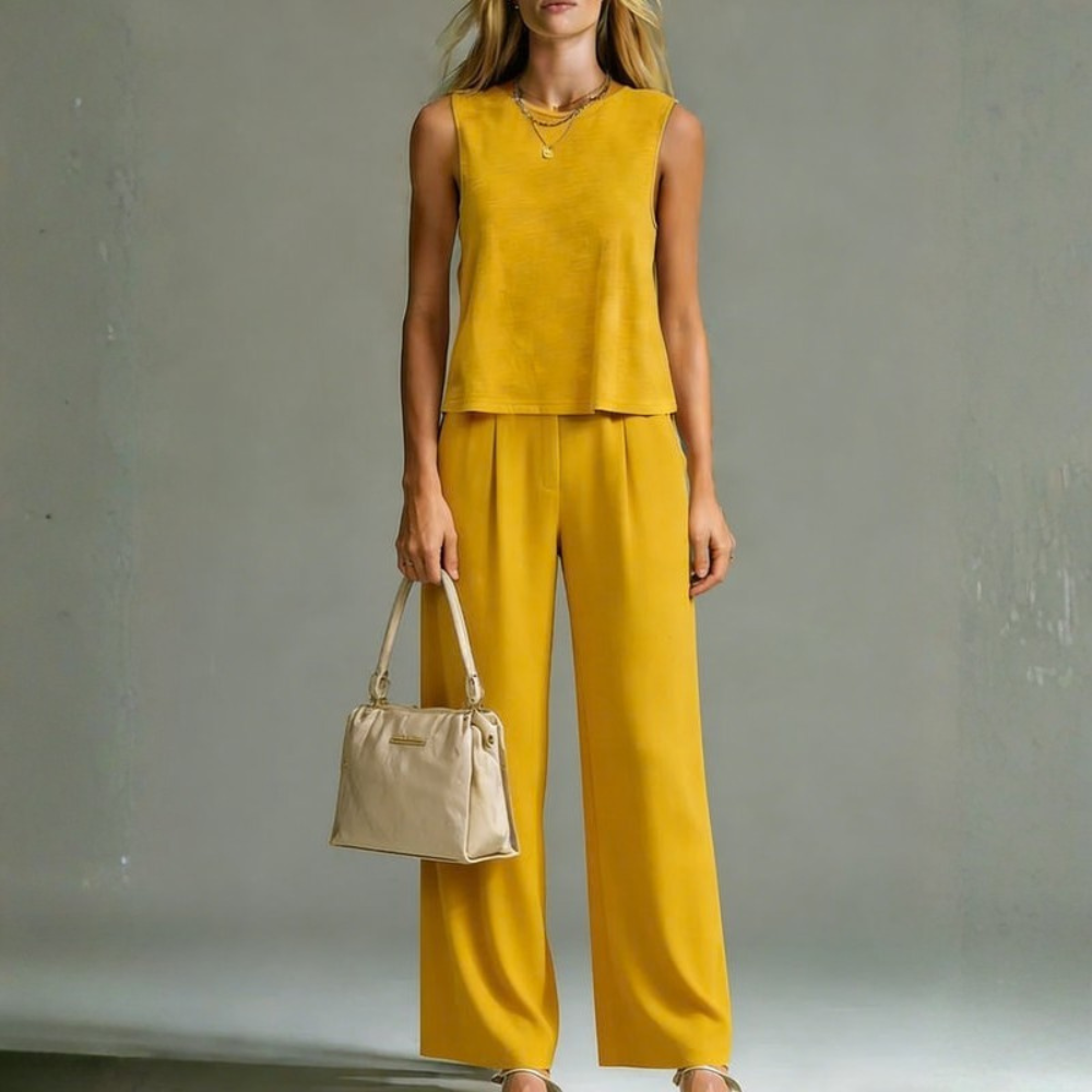 Sunny Linen Two Piece Set