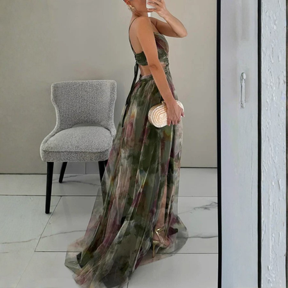 Radiant Floral Maxi Dress