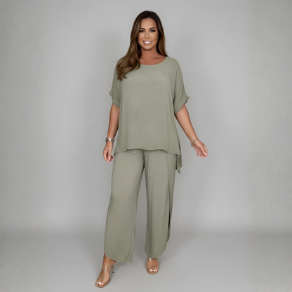 Flowing Tunic and Pants Set
