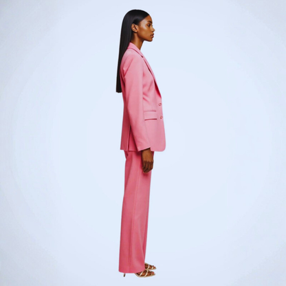 Sleek Blazer Trousers Set